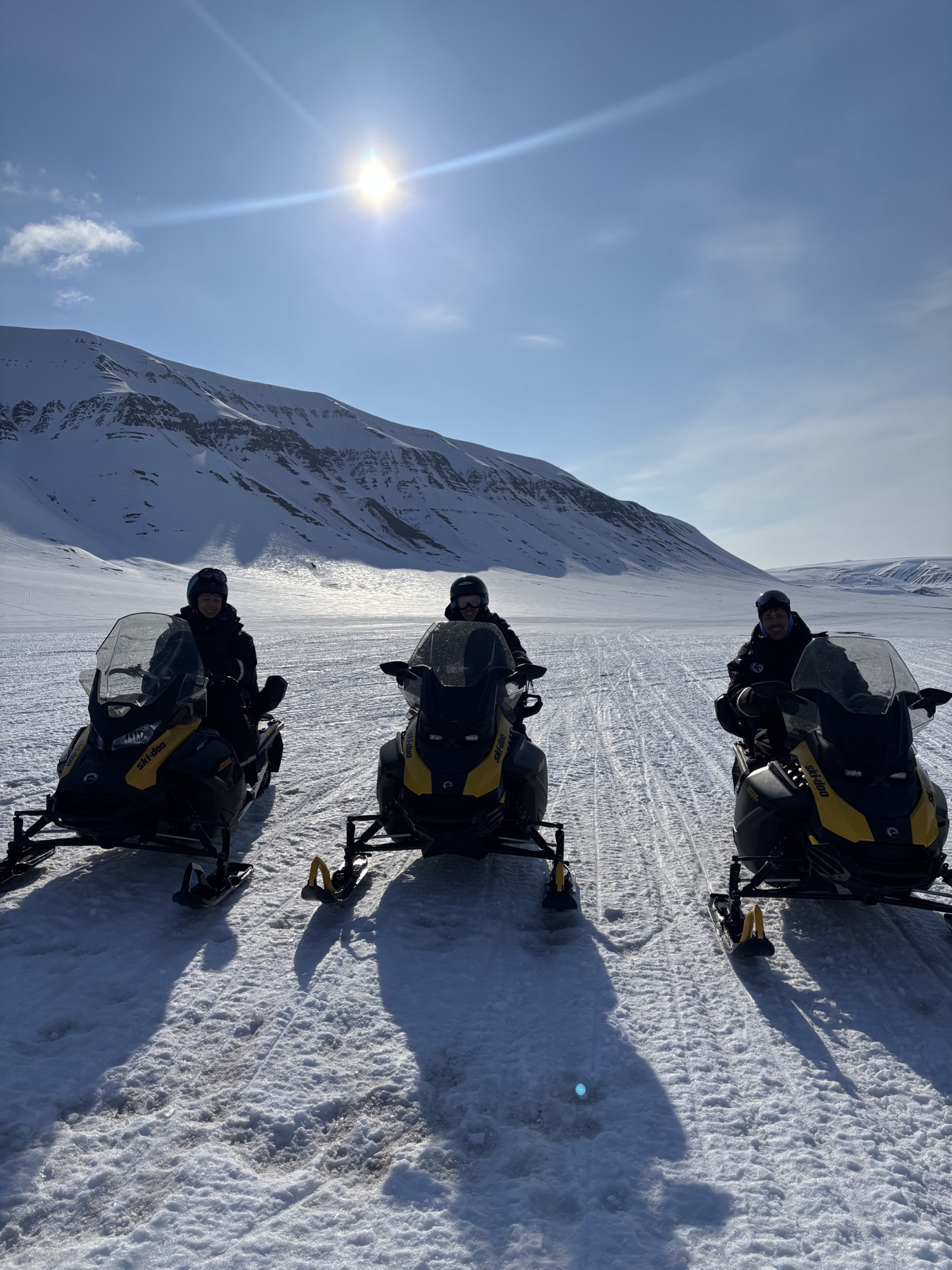 Snowmobiling